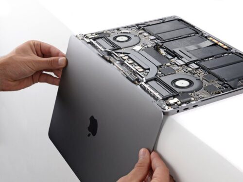 Batería interna para MacBook preparada para su instalación