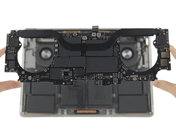Placa lógica de MacBook para reparación electrónica